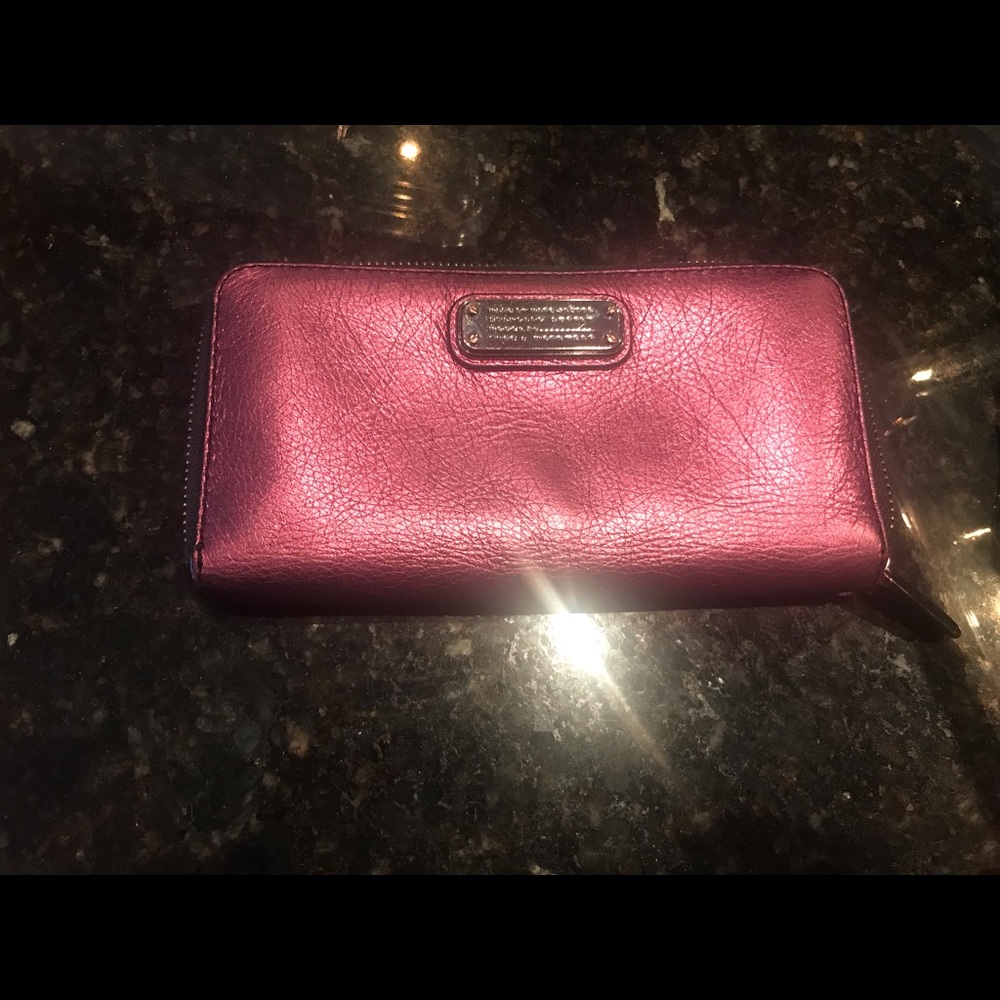 Metallic purple Marc by Marc Jacobs wallet